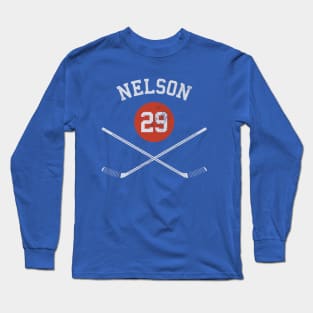 Brock Nelson New York I Sticks Long Sleeve T-Shirt